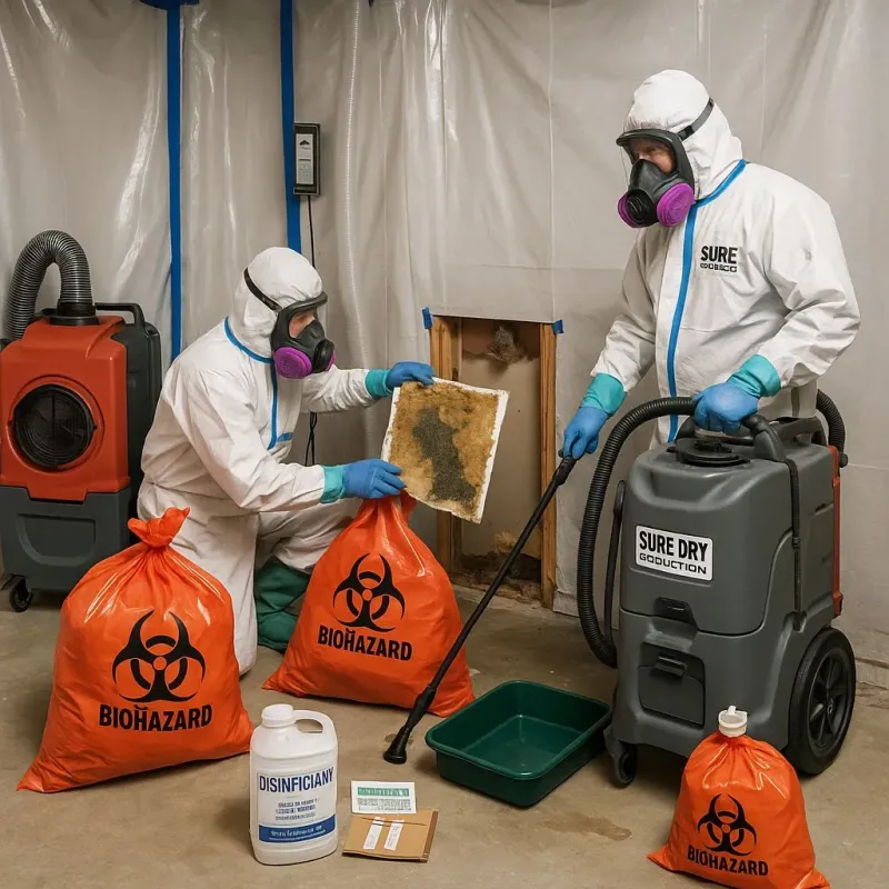 Contaminated Water Handling Protocols process in Carbon Hill, AL